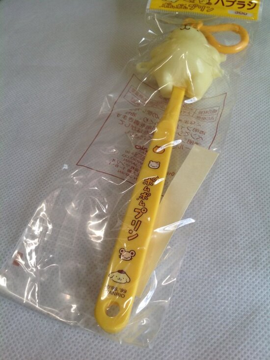 Vintage 2000 1999 Sanrio Japan Pom Pom Purin Backpack Towel Toothbrush Clip Lot main image 7